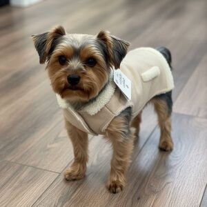The CUDDLE COLLAB vest SMALL dog Pet Shearling VEST New size small